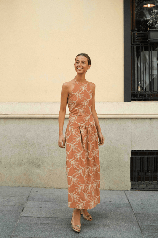 Vestido VERENA Teja - BIMANI