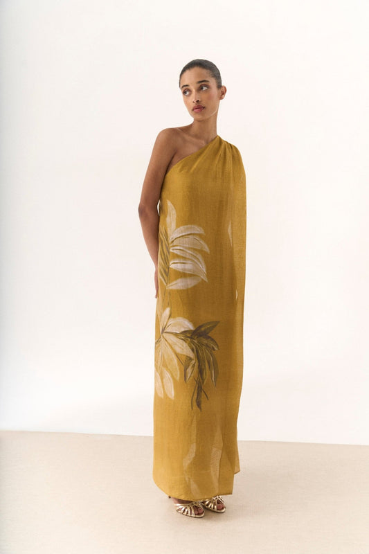Vestido FLORENCIA Estampado Oliva - BIMANI