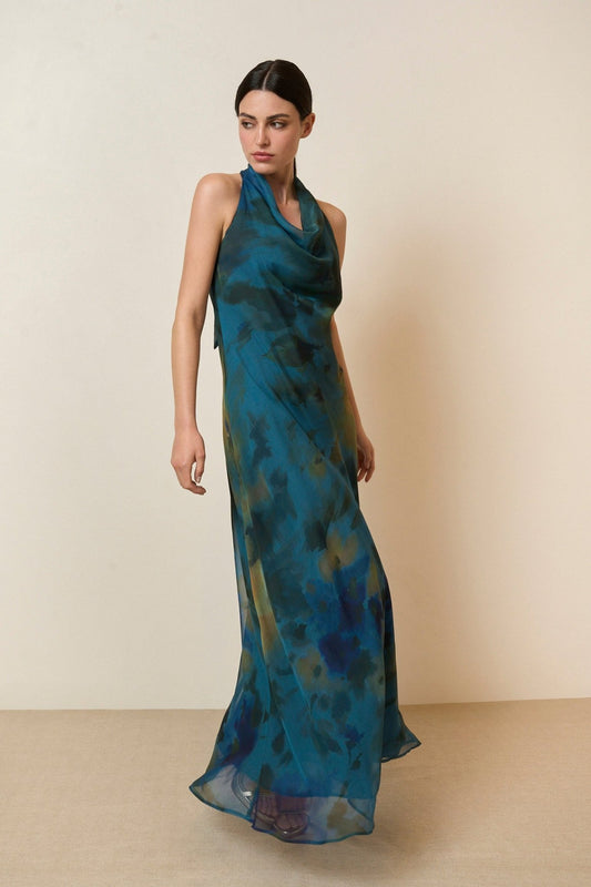 Vestido HELENA Estampado Basalto - BIMANI