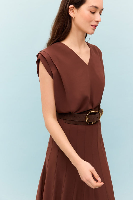Blusa ANKARA Marrón Mocca - BIMANI