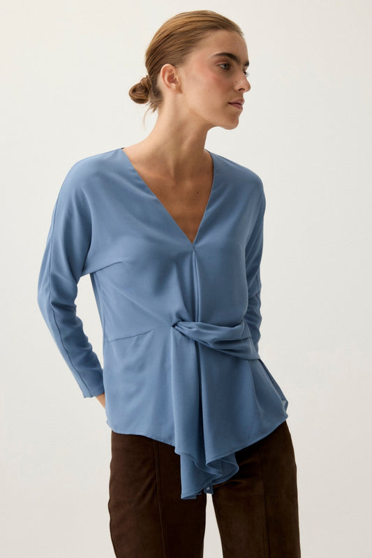 Blusa AVEN Azul Niebla - BIMANI