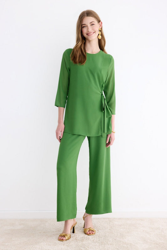 Blusa QUITA Green Forest - BIMANI
