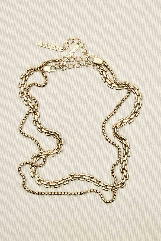 Set Collares LORIS Gold - BIMANI