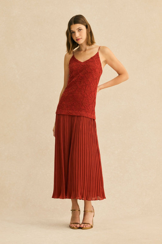 Vestido FABULITA Teja Mencía - BIMANI