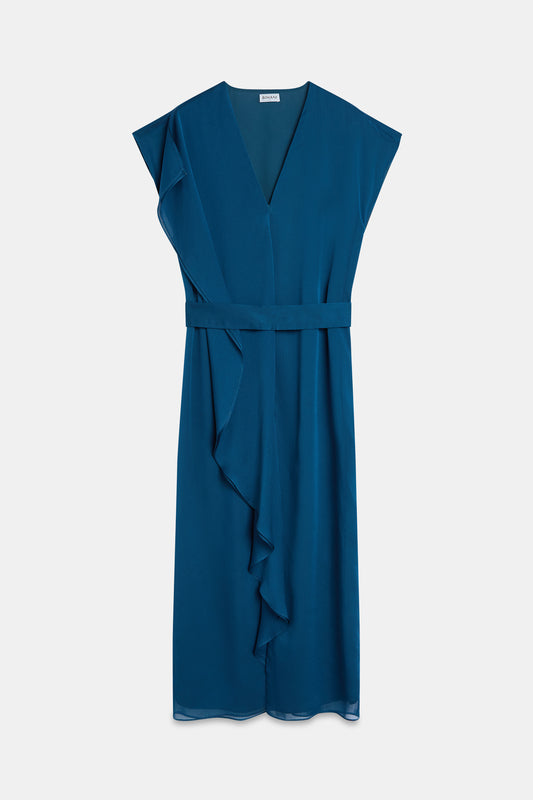 Vestido JULIET Azul Basalto - BIMANI