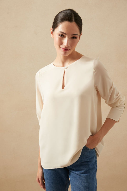Blusa SENDA Beige Venus - BIMANI