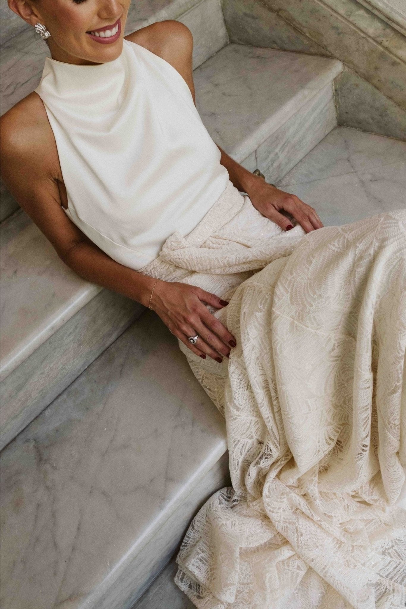 Fajín CECILE Crema - BIMANI