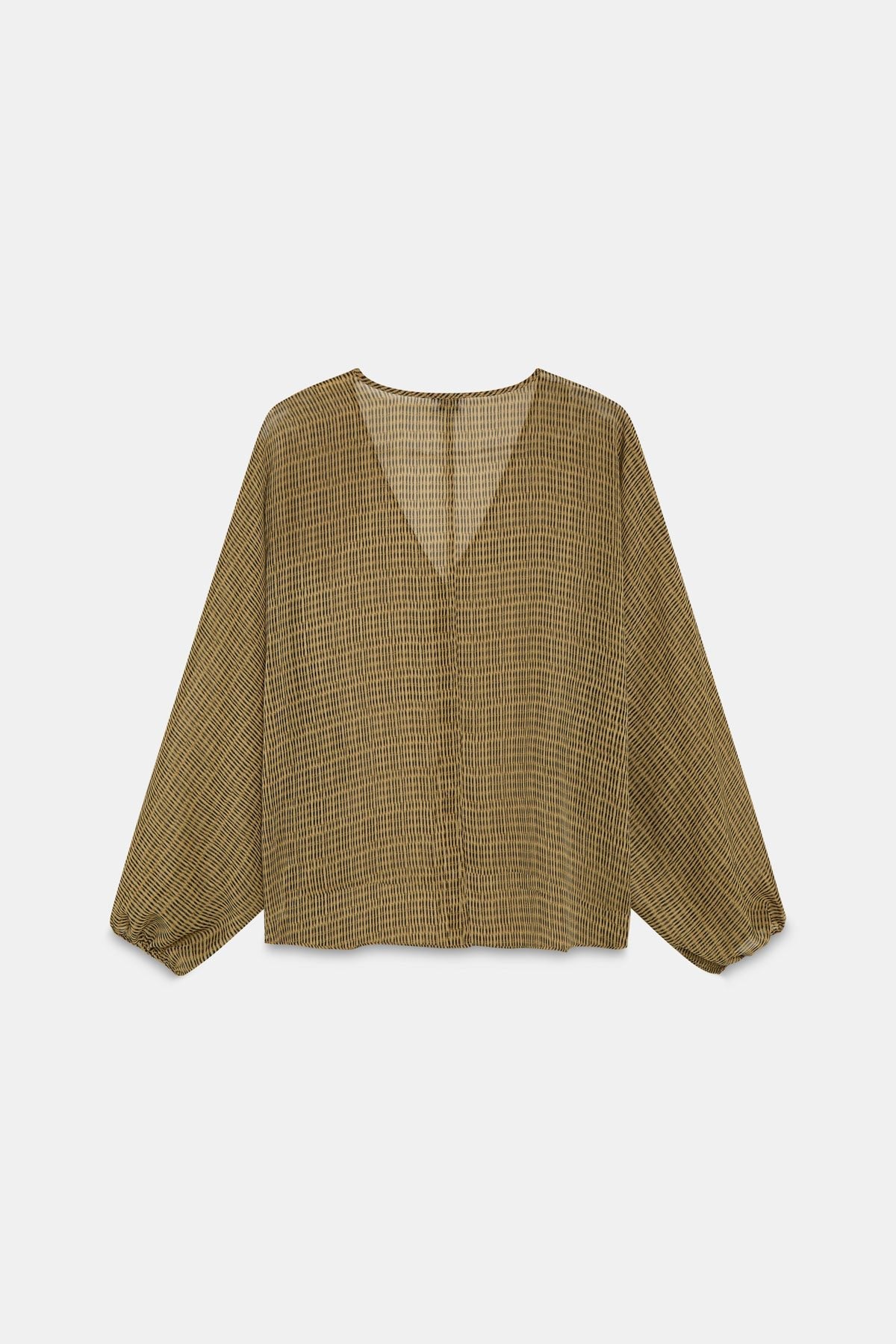 Blusa ELYA Estampado Khaki - BIMANI