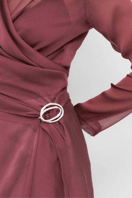 Broche ELÍA Plata - BIMANI