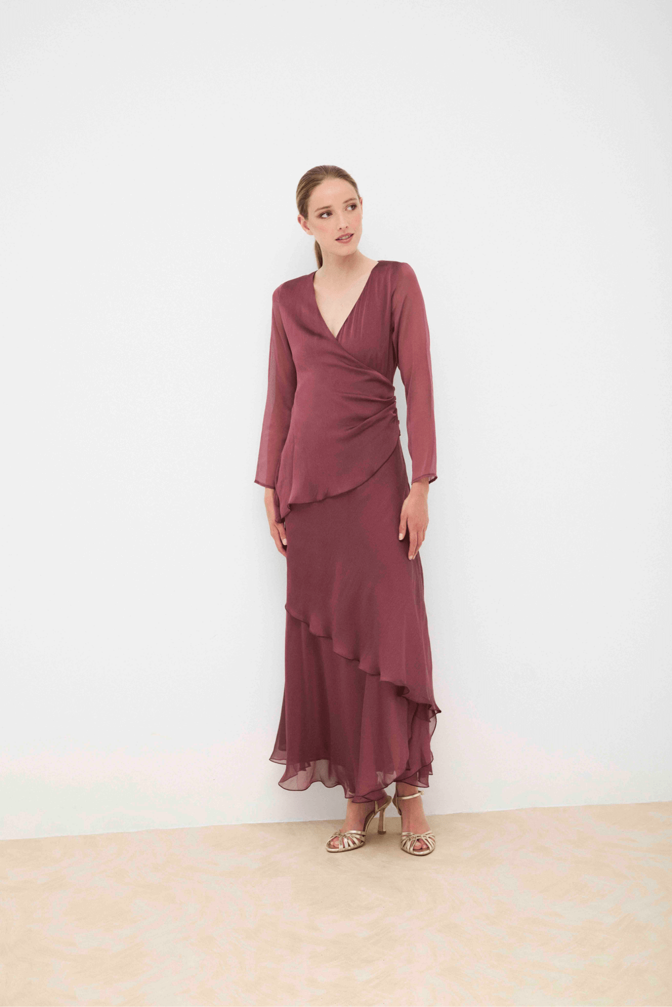 Vestido GIA Empolvado - BIMANI