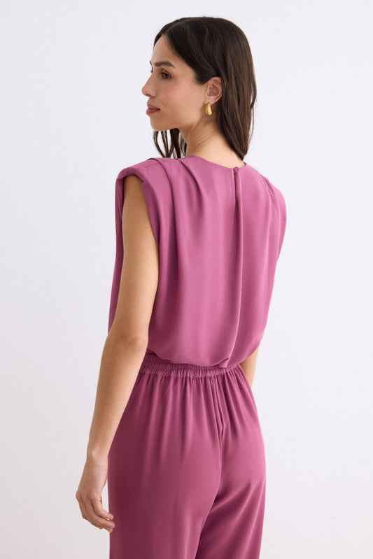 Blusa BIRMINGHAM Malva Cabernet - BIMANI
