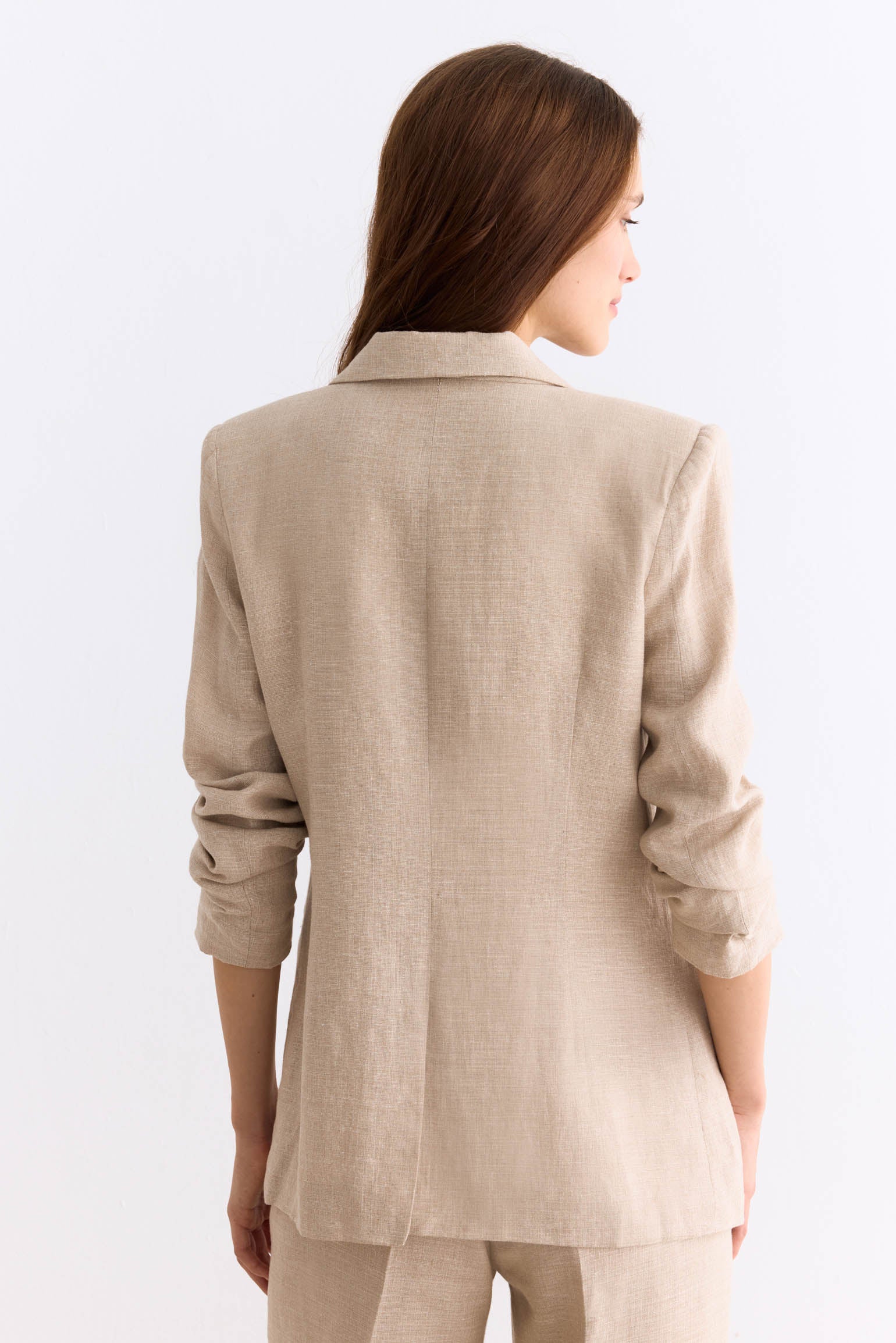 Blazer PORTA Beige - BIMANI