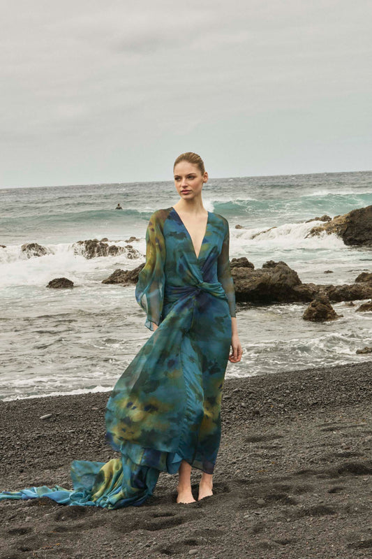 Vestido NALENA Estampado Basalto - BIMANI