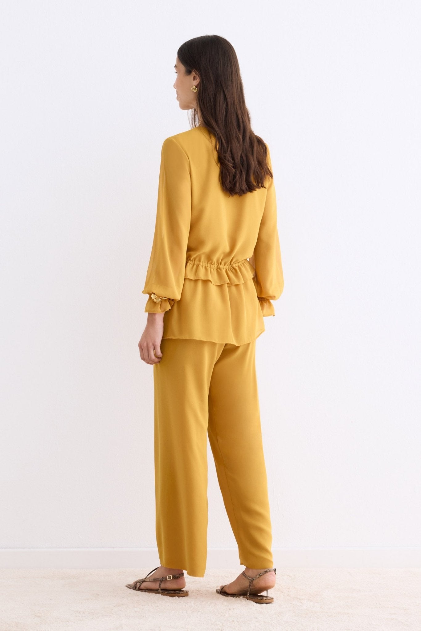 Pantalón LEVANTE Mostaza Dulce - BIMANI