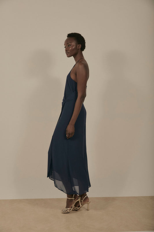 Vestido LAREDO Azul Marino - BIMANI