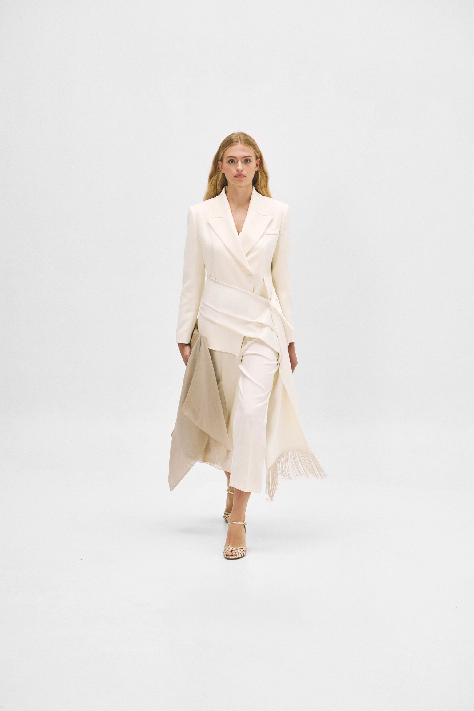 Blazer ISABELLE Crema - BIMANI