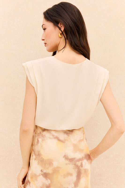 Blusa ANKARA Beige Caliza
