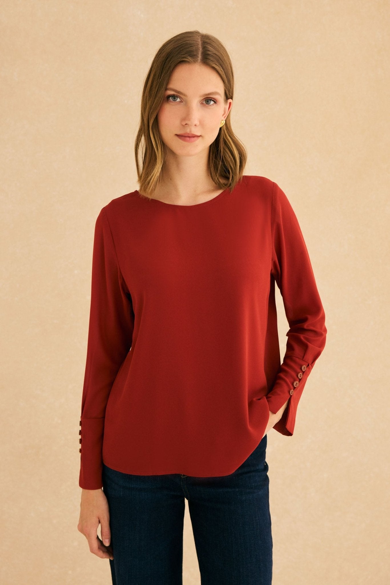Blusa LAGUNA Teja Mencía - BIMANI