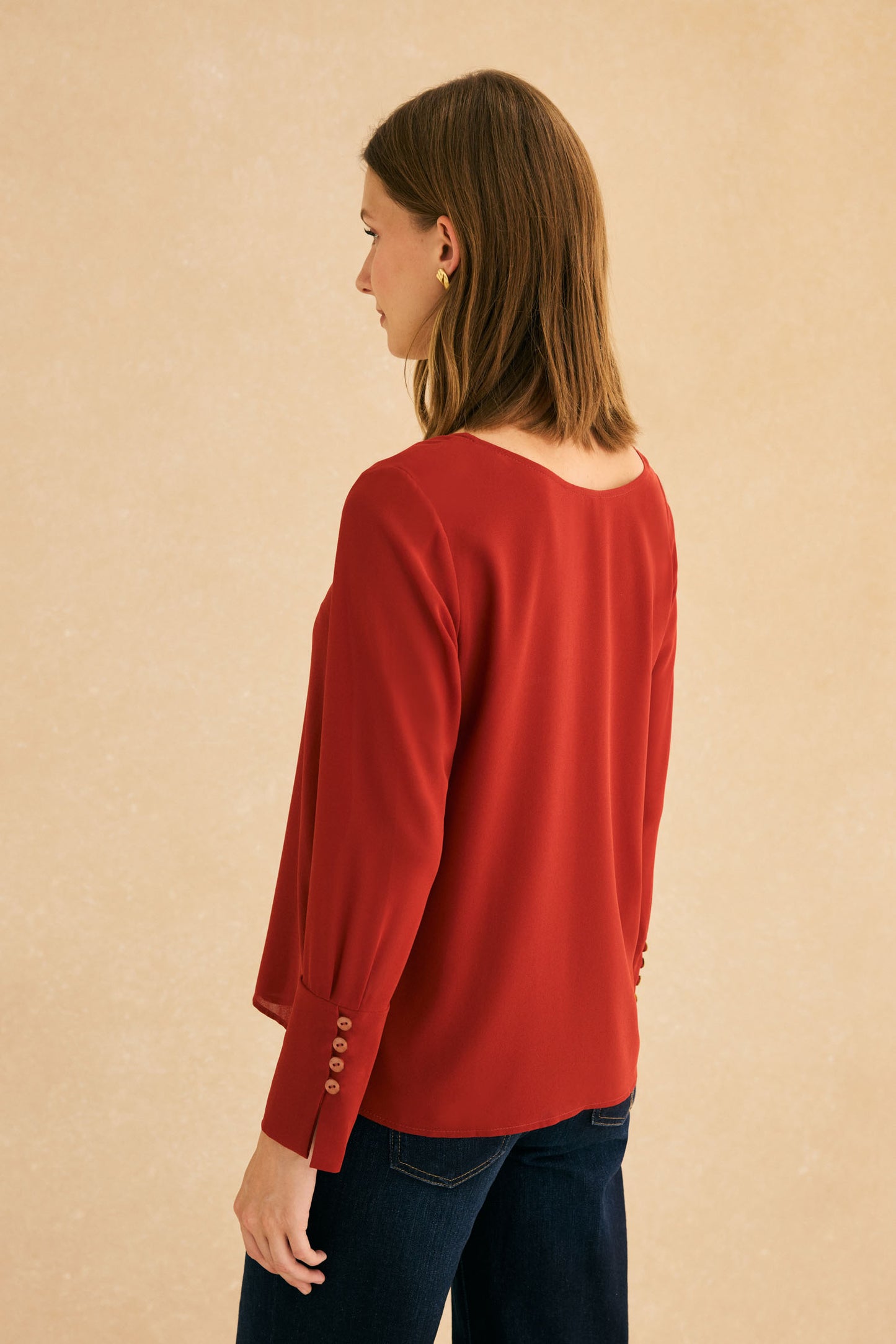 Blusa LAGUNA Teja Mencía