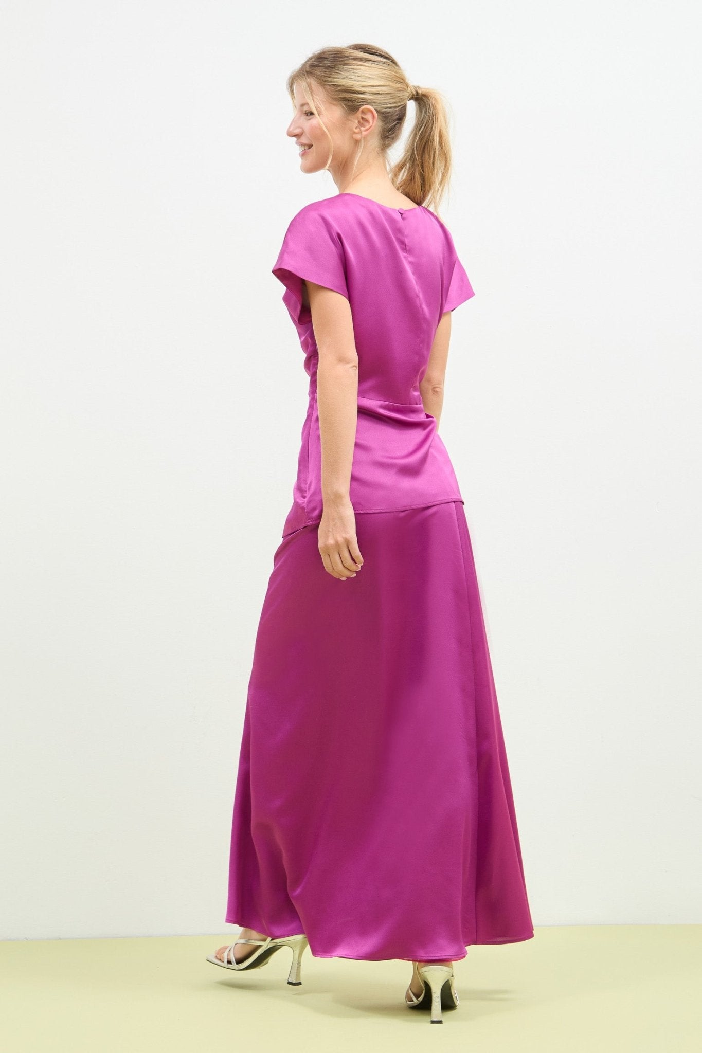 Blusa MONTI Magenta - BIMANI