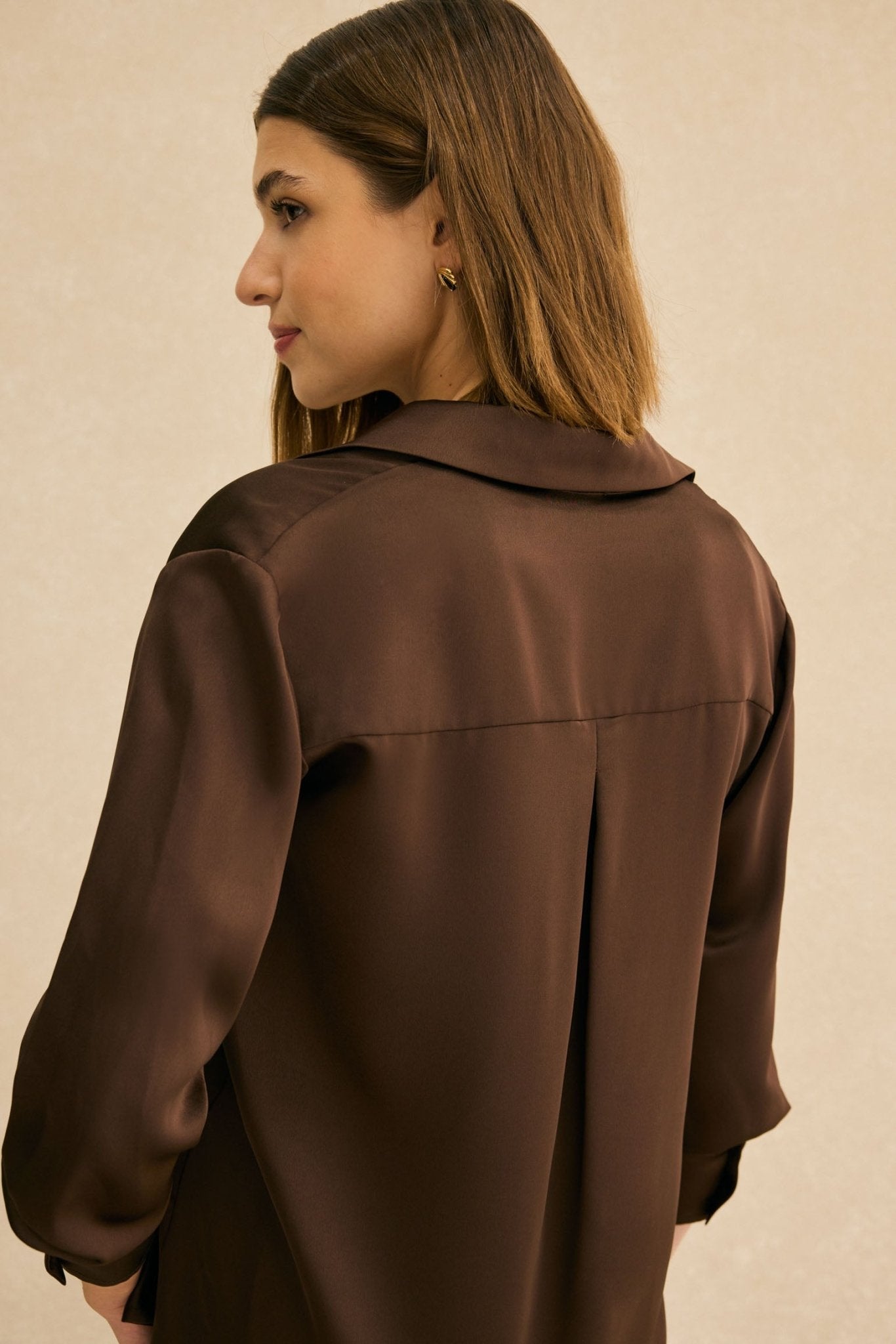 Blusa NAUTIQUE Marrón Cacao - BIMANI