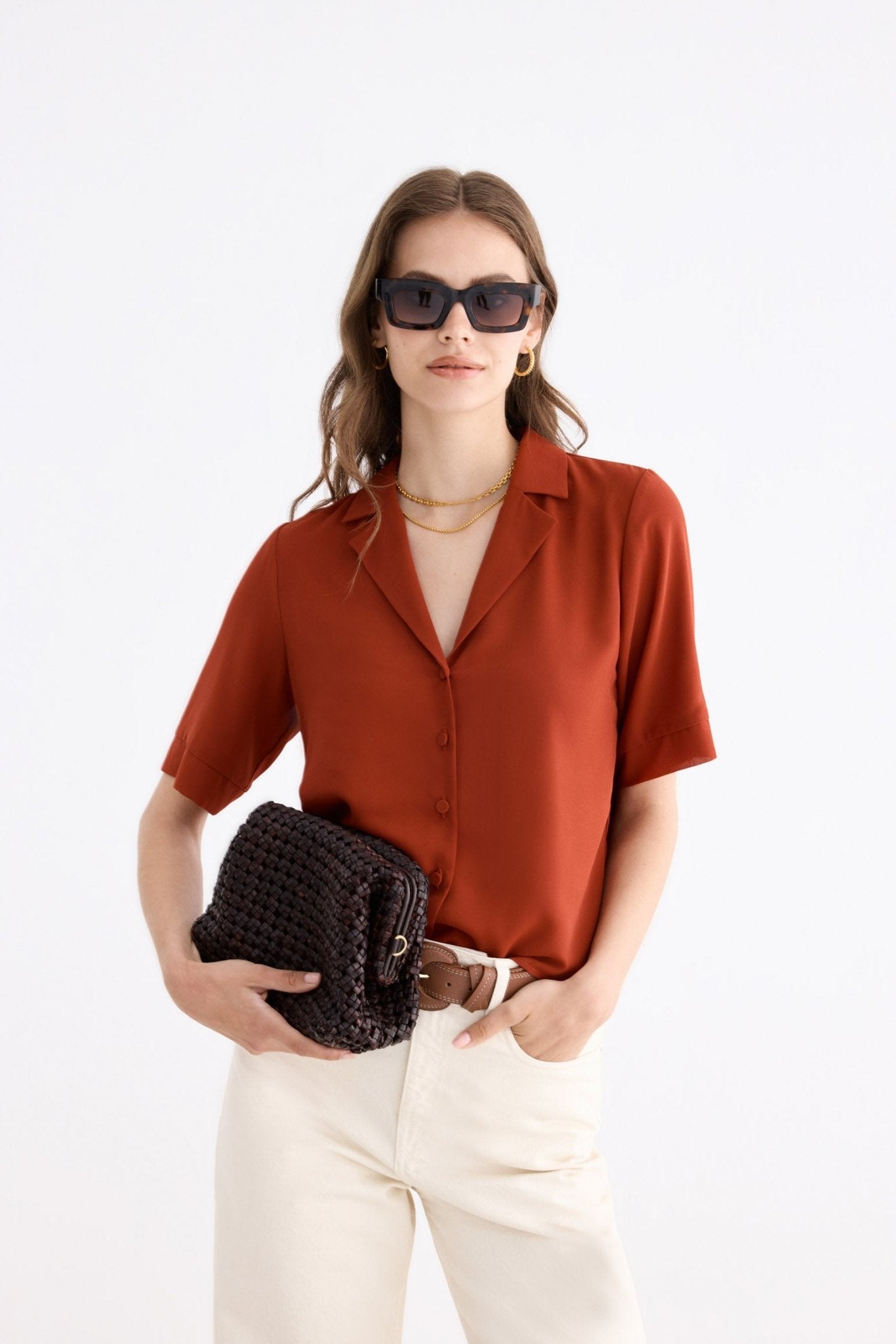 Blusa NEVILLE Burnt - BIMANI