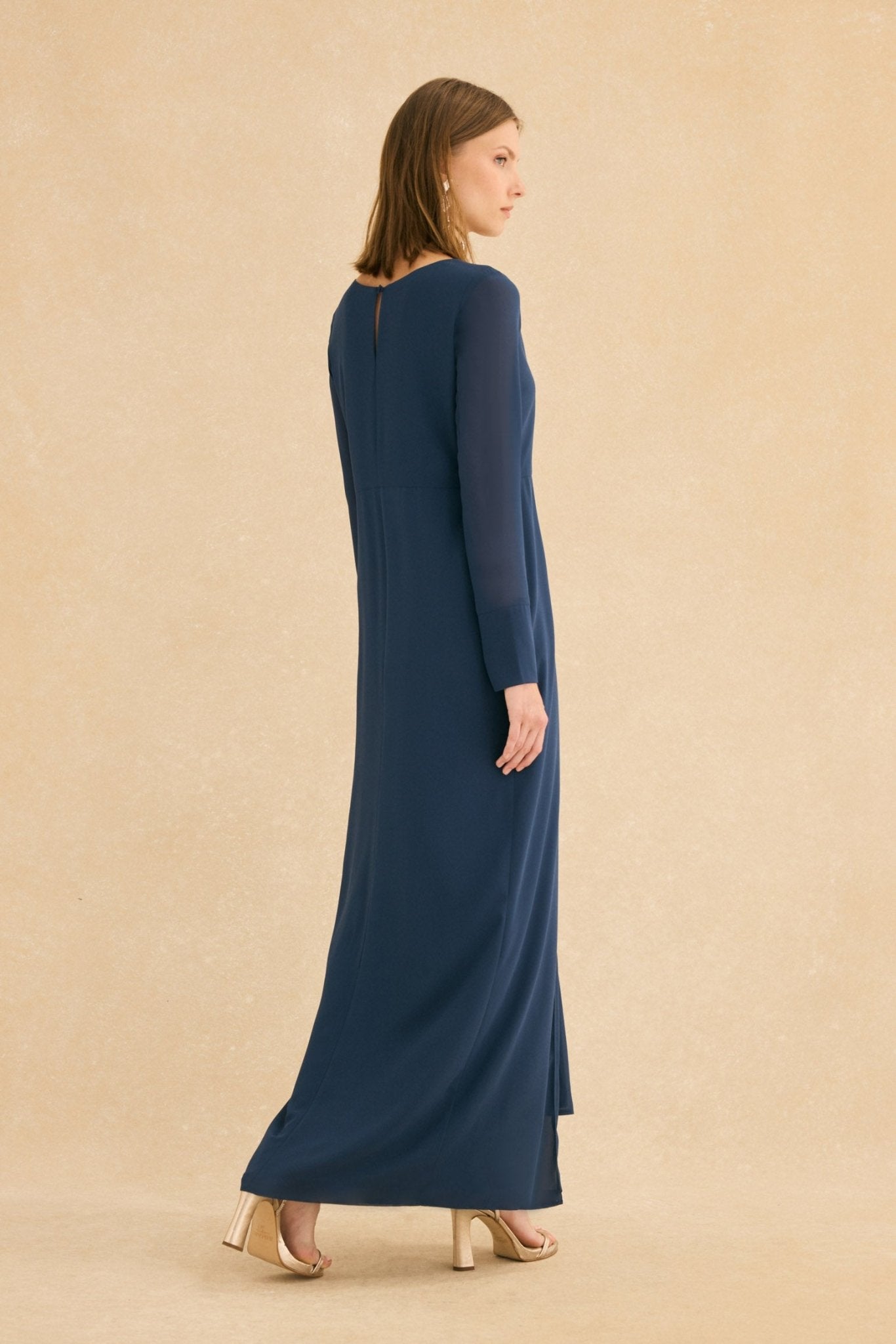 Blusa OSAKA Azul Cantábrico - BIMANI