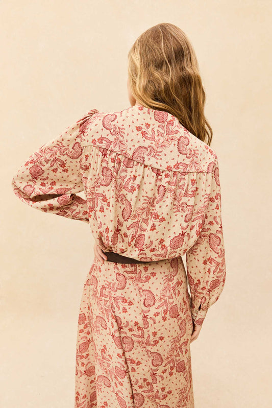 Blusa PATTI Estampado Teja - BIMANI