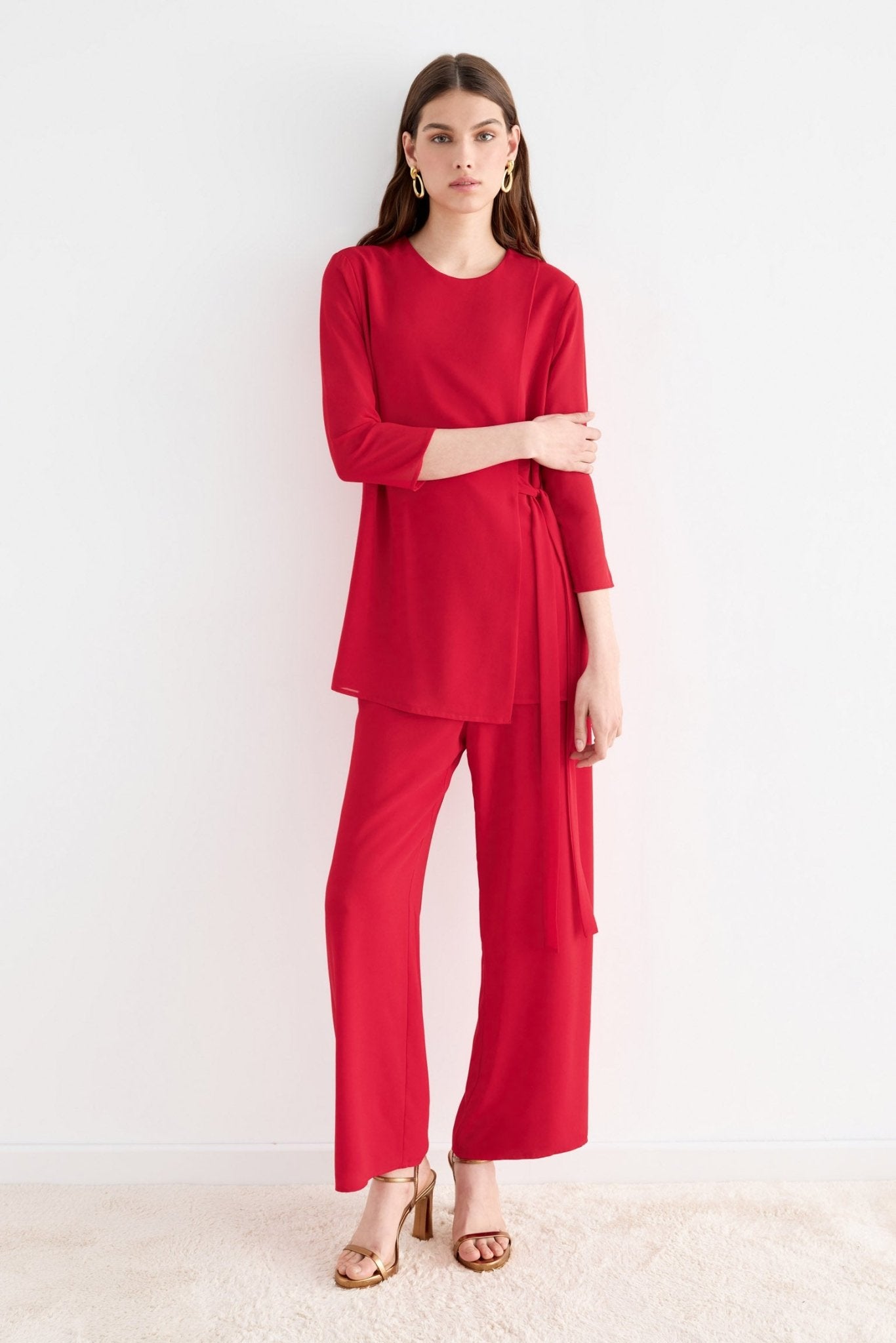 Blusa QUITA Red - BIMANI