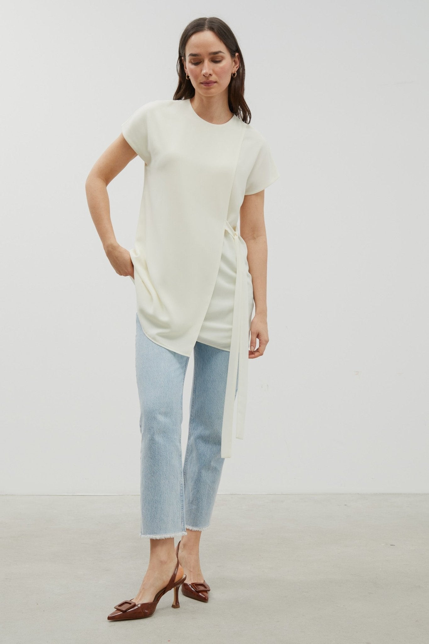 Blusa QUITO White - BIMANI
