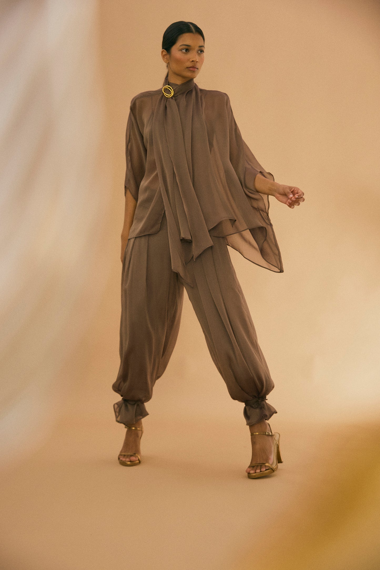 Blusa SOLÈNE Bronce