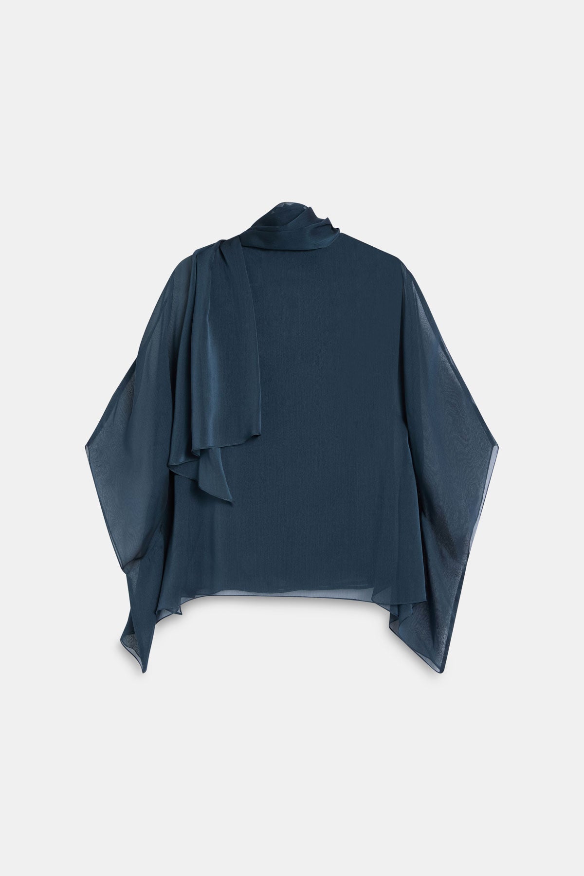 Blusa SOLÈNE Azul Petróleo