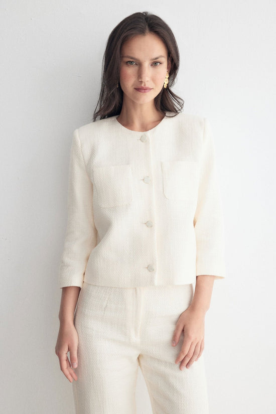 Chaqueta KAURI White - BIMANI