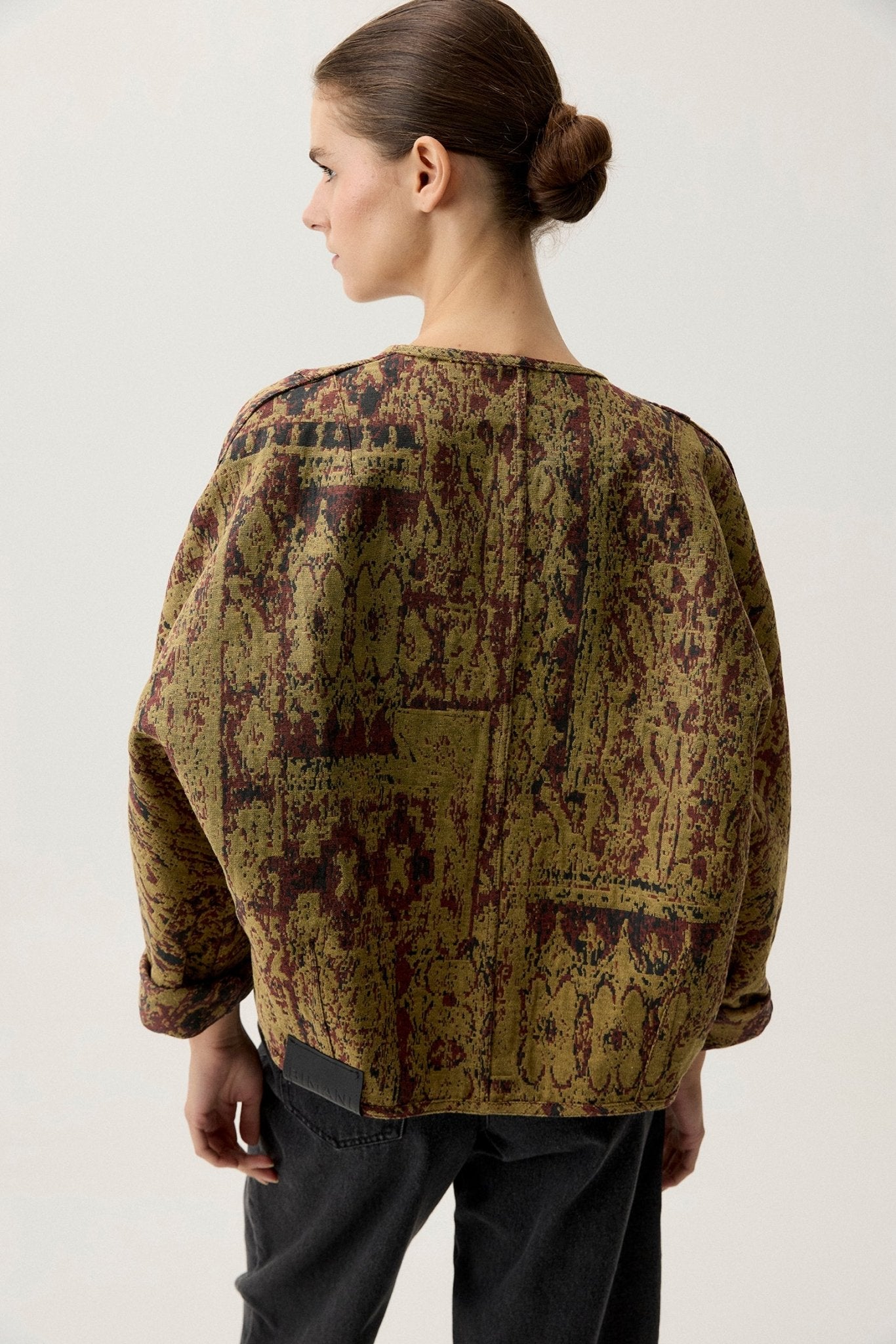 Chaqueta NOELLE Estampado Khaki - BIMANI