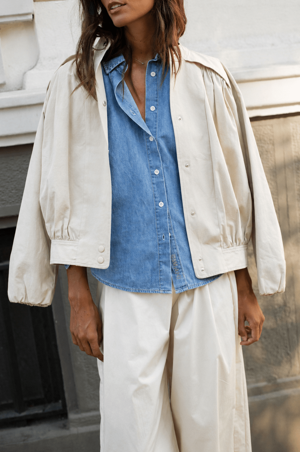 Chaqueta ORSAY Beige - BIMANI