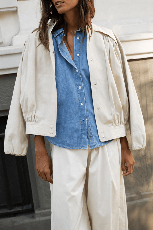 Chaqueta ORSAY Beige - BIMANI