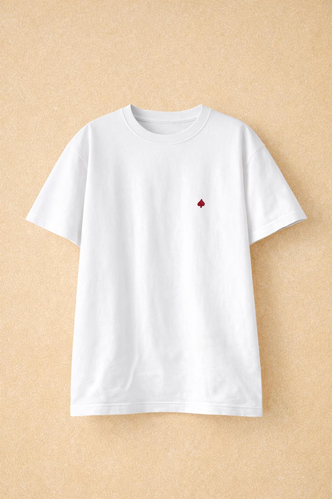 Camiseta DAMA DE PICAS Blanco - BIMANI