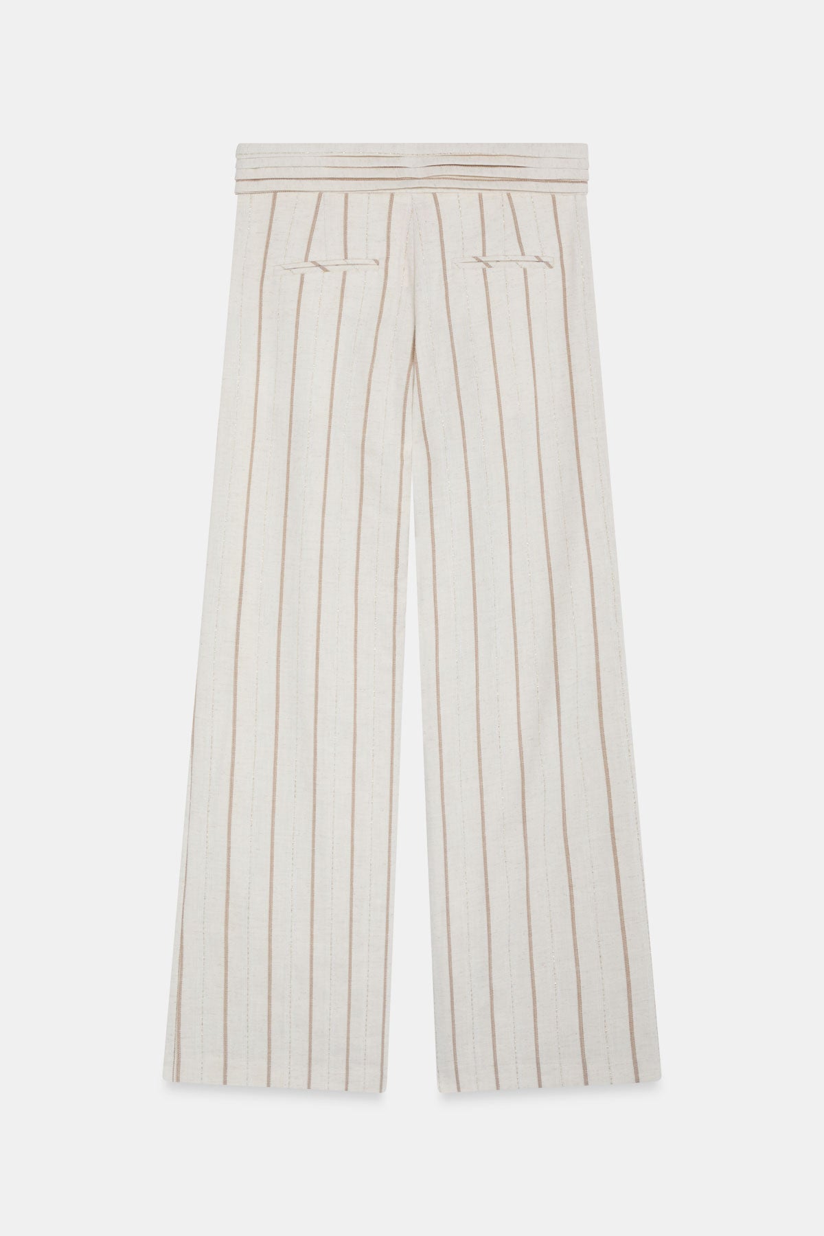 Pantalón EMY Rayas Beige - BIMANI