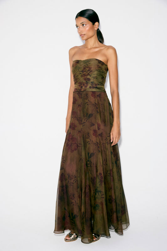 Falda IONE Estampado Oliva