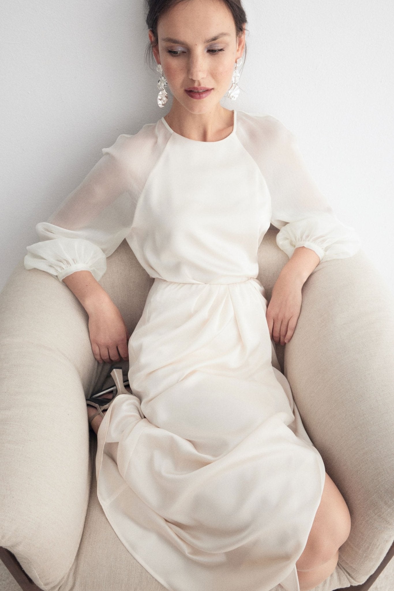 Falda LISI White - BIMANI