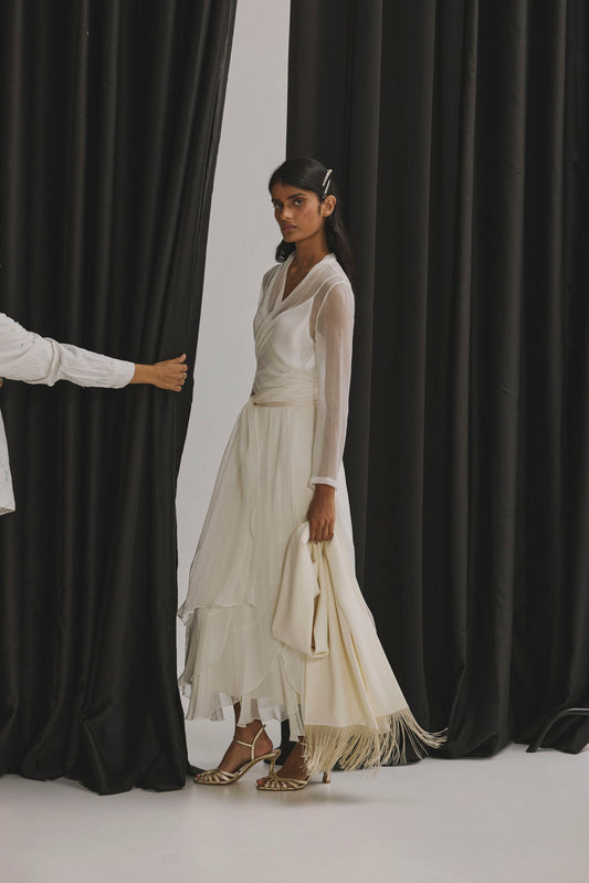 Falda MOONSTONE White - BIMANI