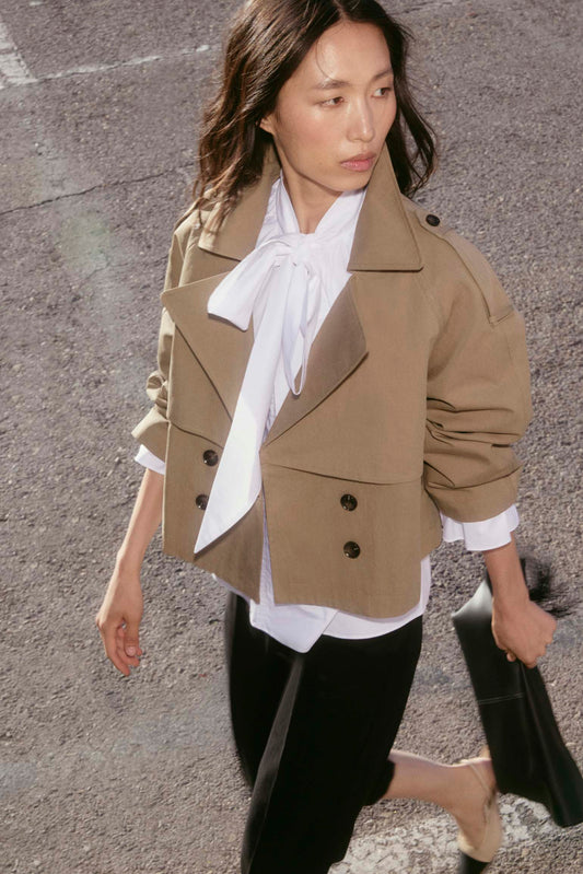 Gabardina MARAIS Khaki - BIMANI