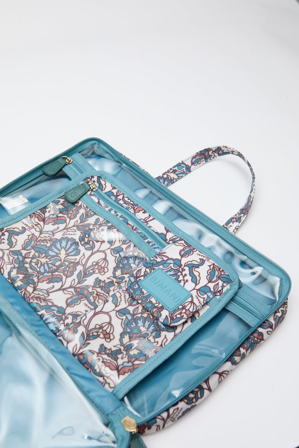 Neceser MARGOT Estampado Beige - BIMANI