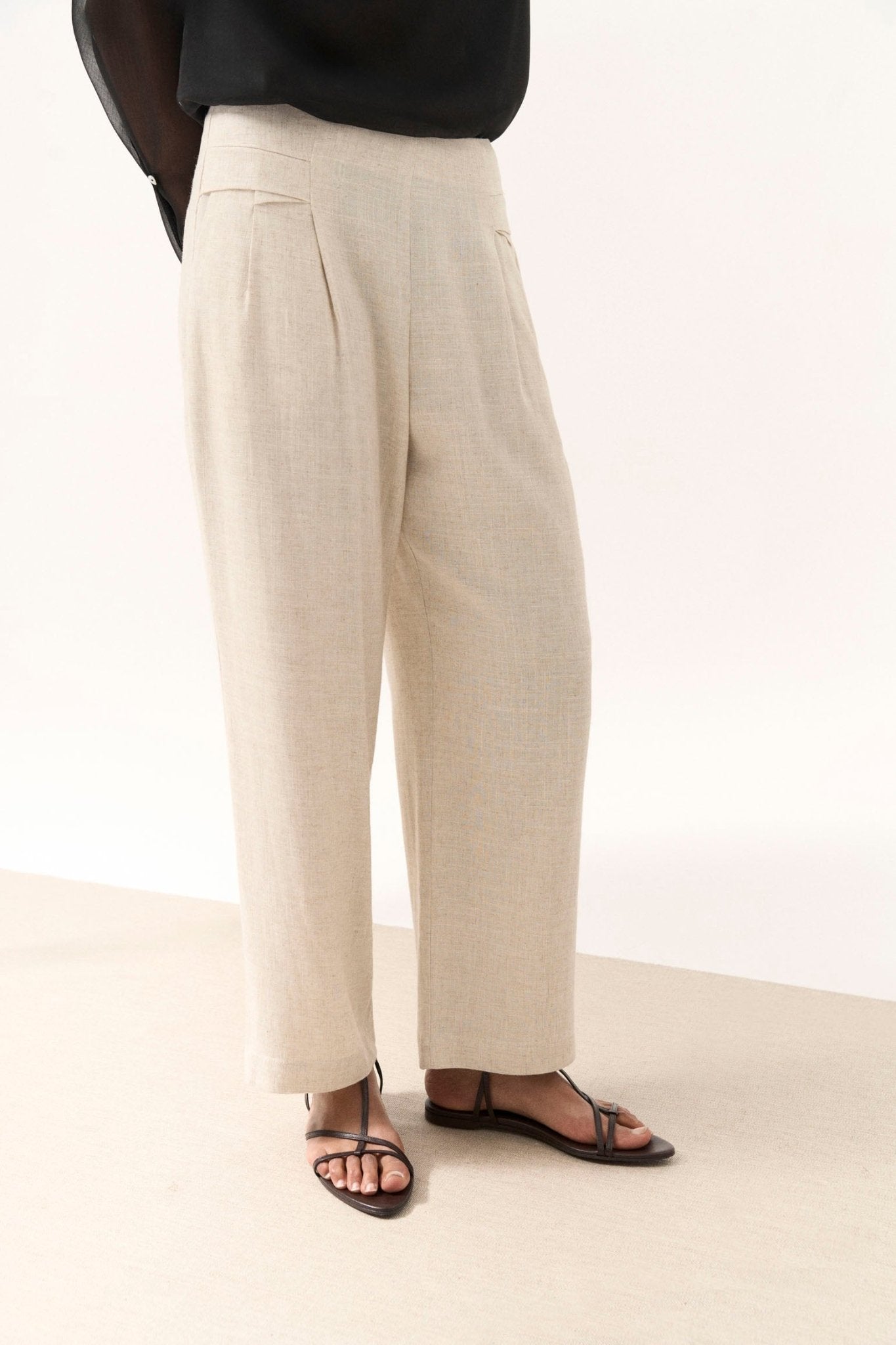 Pantalón AIRA Crema - BIMANI