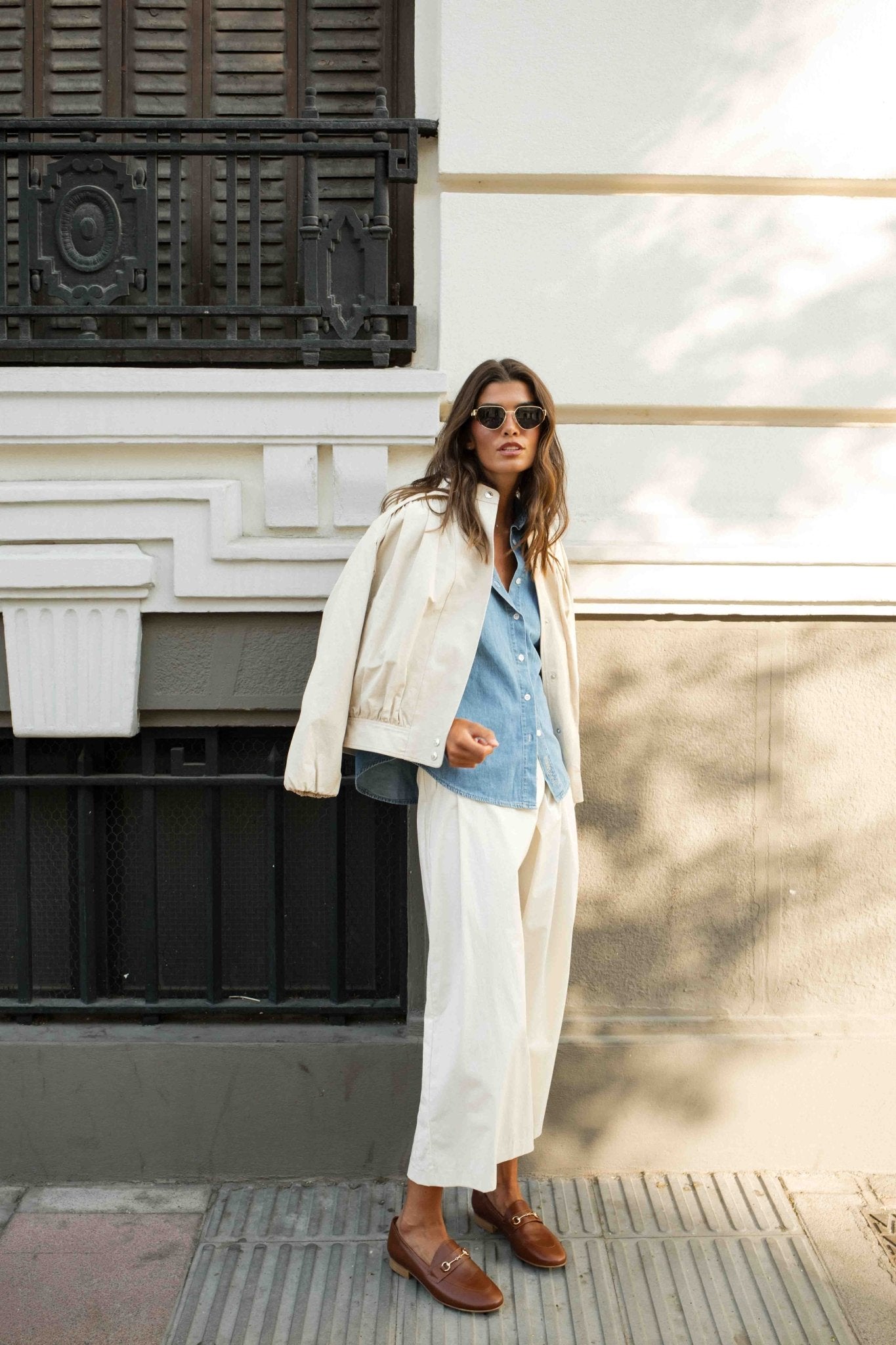 Pantalón BLAKE Crema - BIMANI