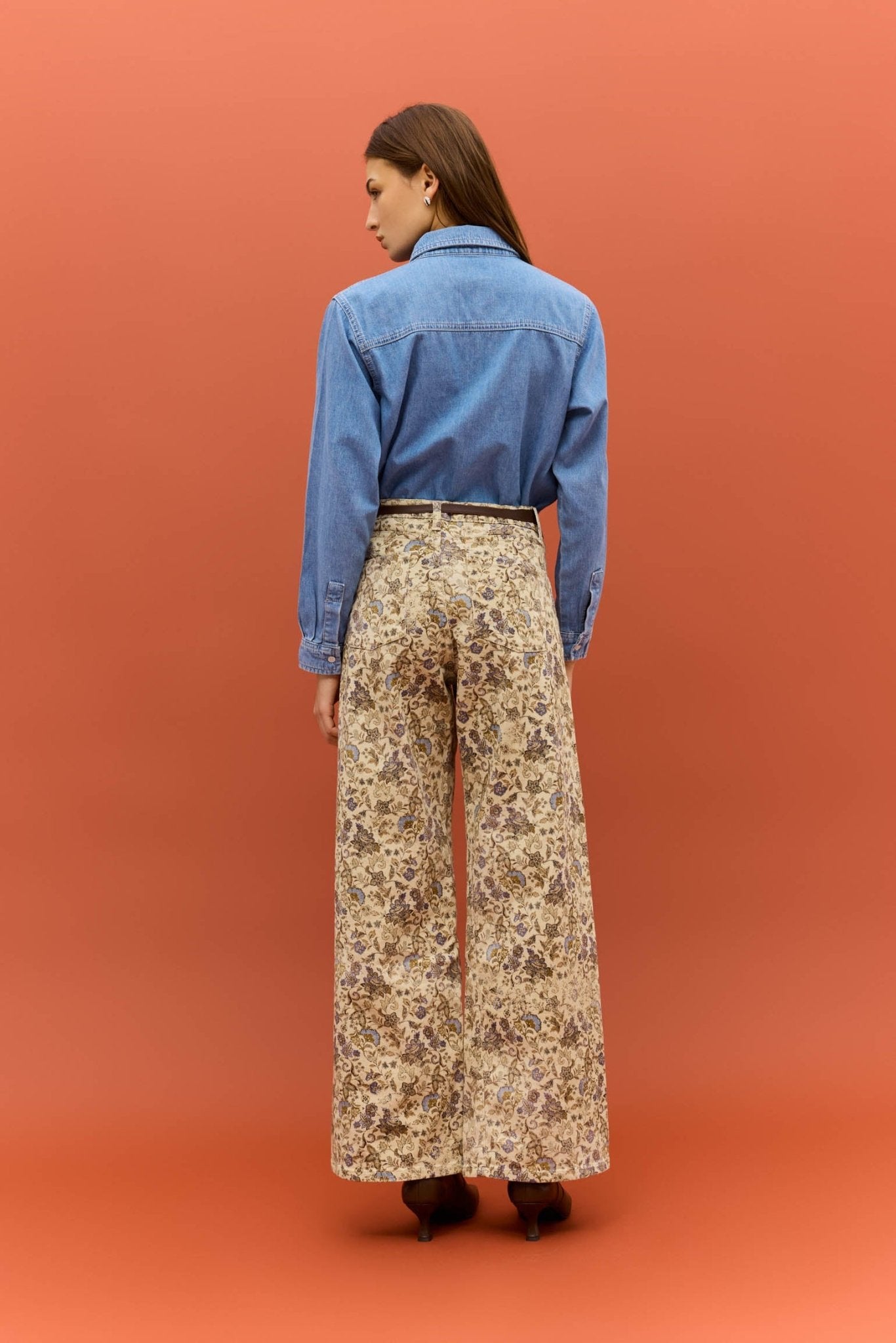 Pantalón BRIGHTON Estampado Camel - BIMANI
