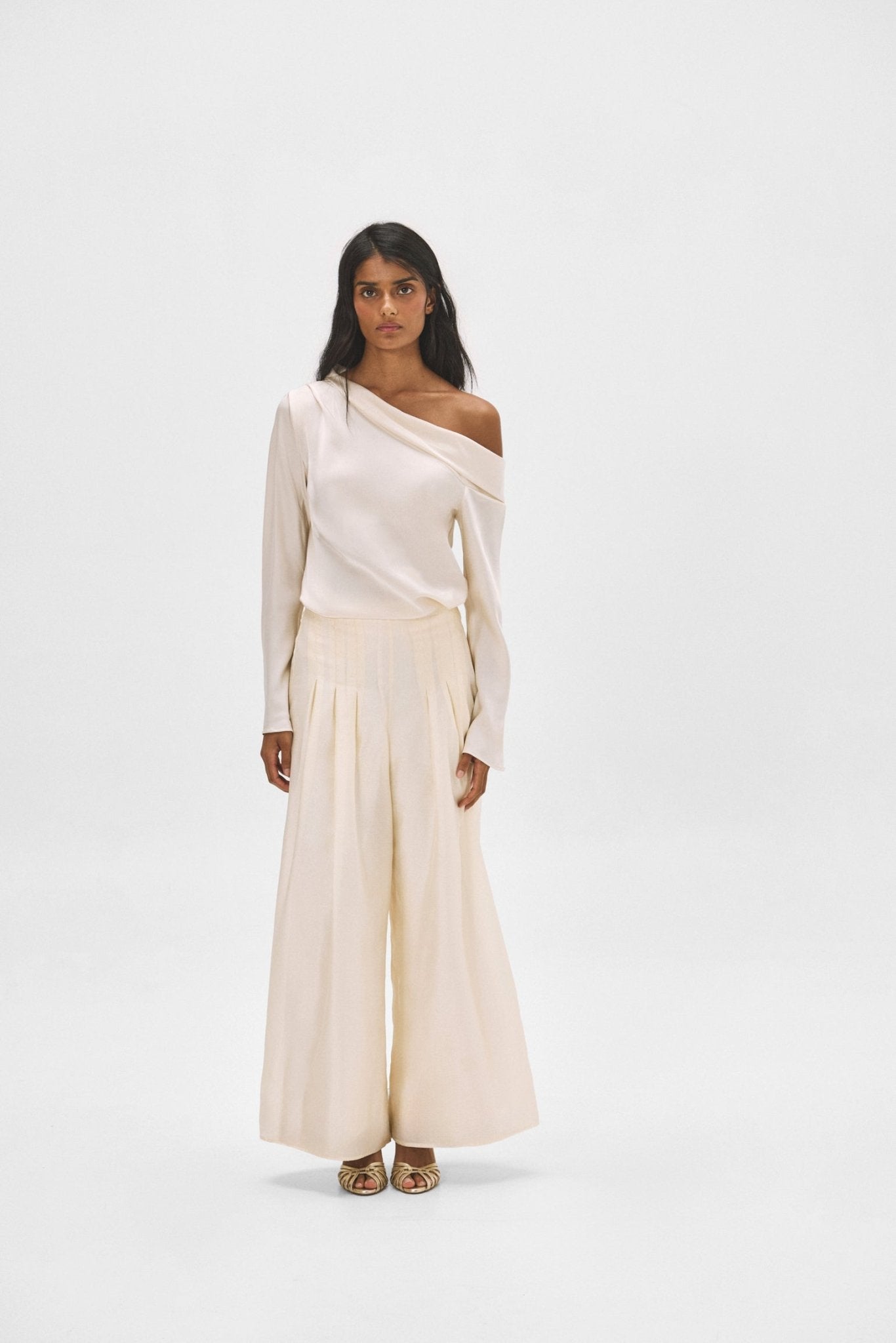 Pantalón ELEANOR Crema - BIMANI
