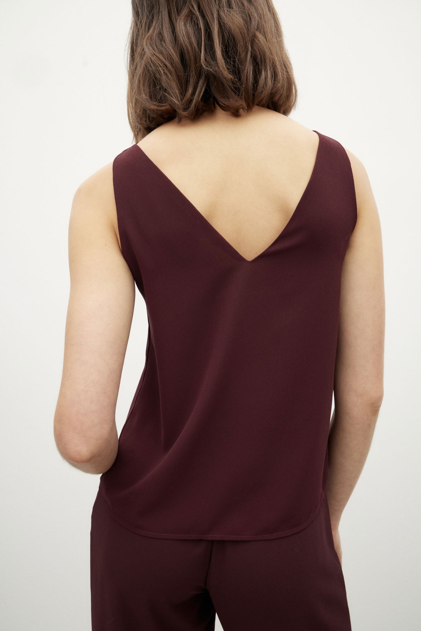 OCÉANO Trousers Burgundy
