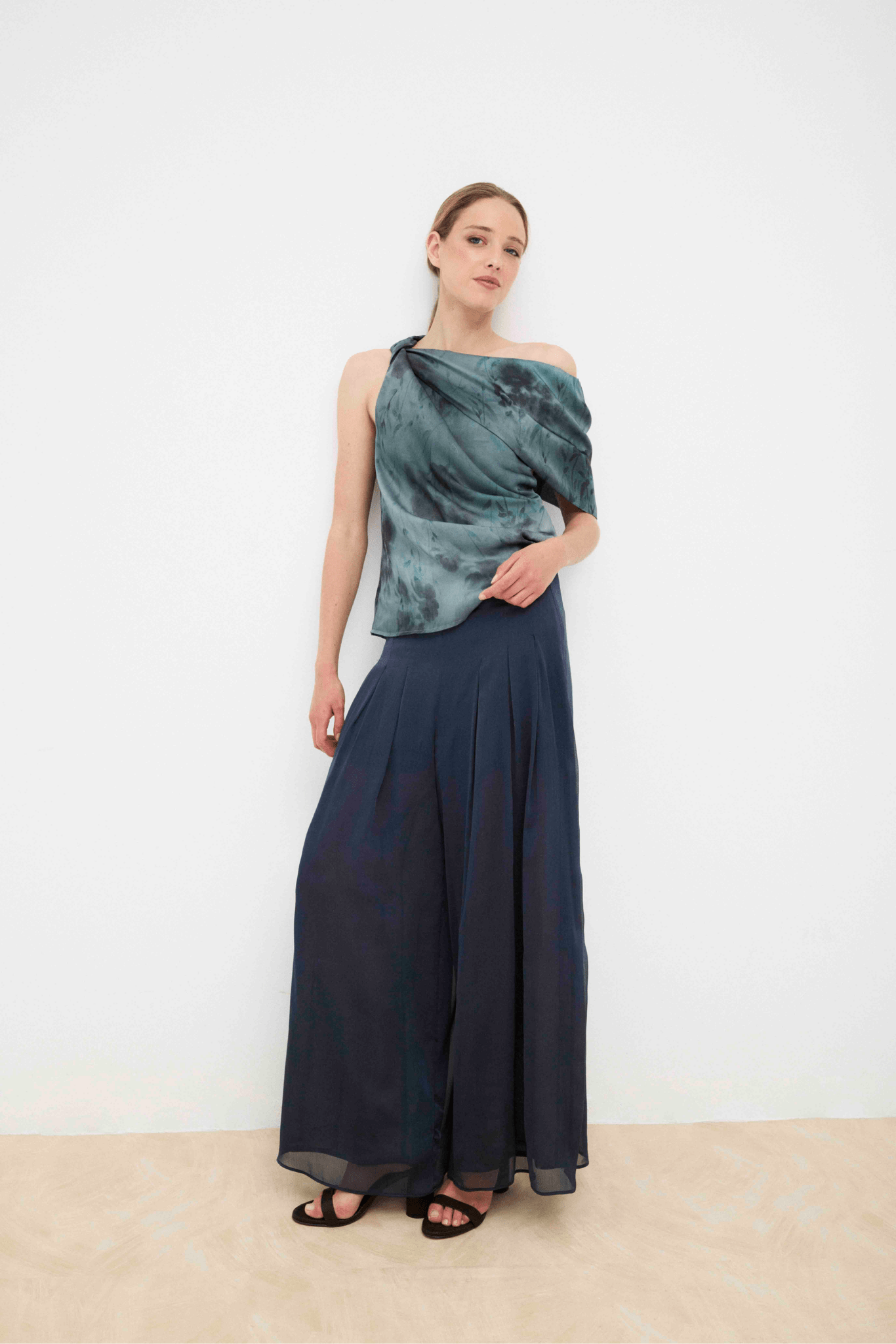 Pantalón SABINE Azul Petróleo - BIMANI