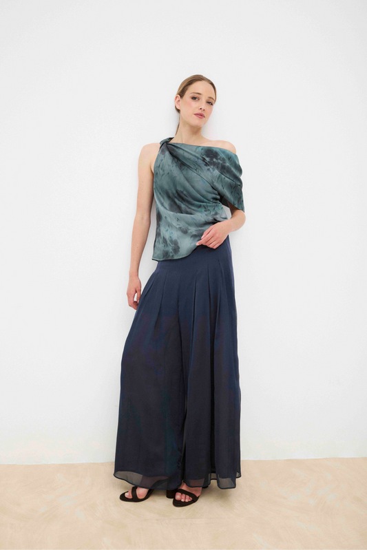 Pantalón SABINE Azul Petróleo
